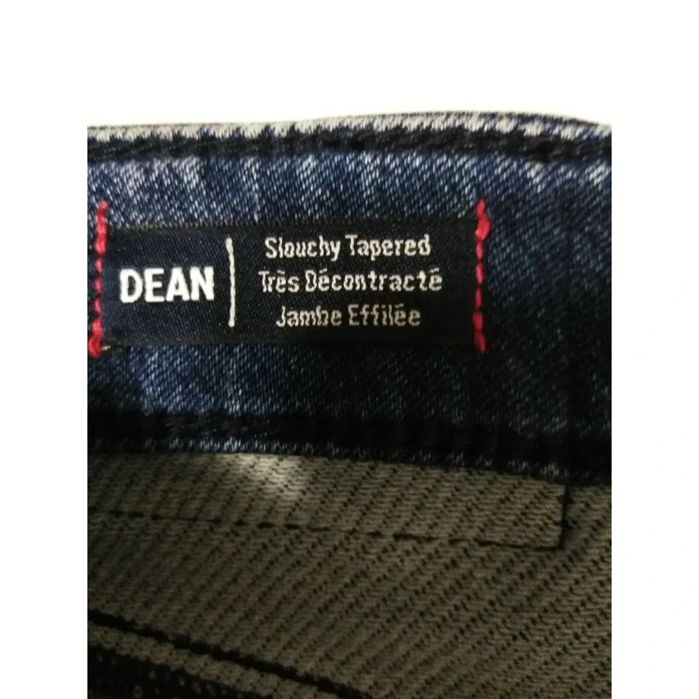 True Religion  Men's Dean Slim Tapered Distressing Jeans 38/31 @9